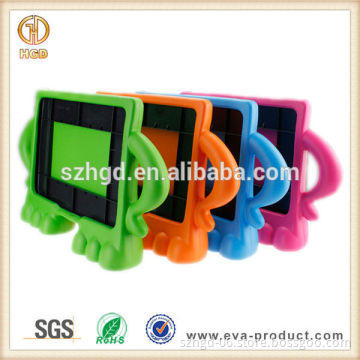 Multicolor Freestanding Shockproof Kids Safe Rubber Laptop Cover Cases